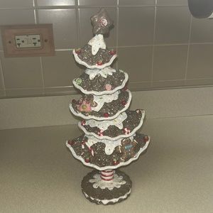 Valarie Parr Hill Gingerbread Glitter Christmas Tree 🎄